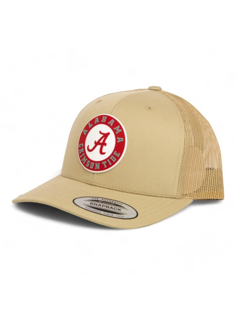 Alabama Crimson Tide YP Snapback Hat- Khaki